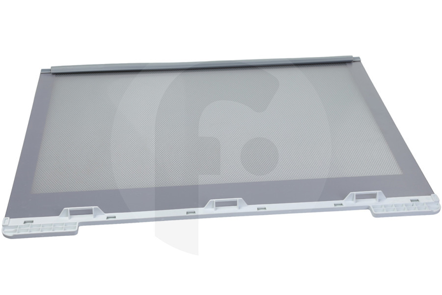 Haier Congelador 0060850456 Tabla de estante Placa de cristal, tapa del cajón de verduras