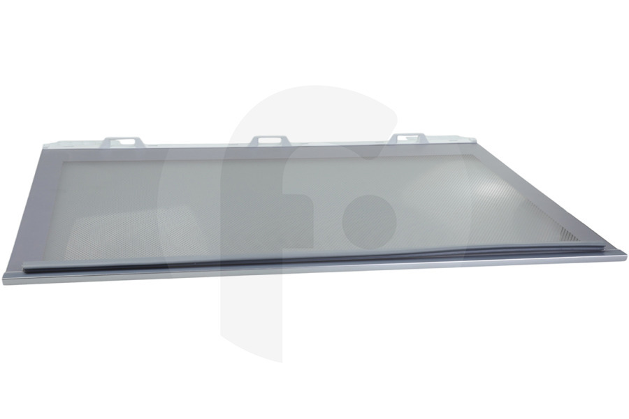 Haier Congelador 0060850456 Tabla de estante Placa de cristal, tapa del cajón de verduras