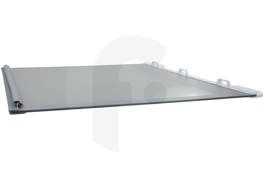 Haier Congelador 0060850456 Tabla de estante Placa de cristal, tapa del cajón de verduras