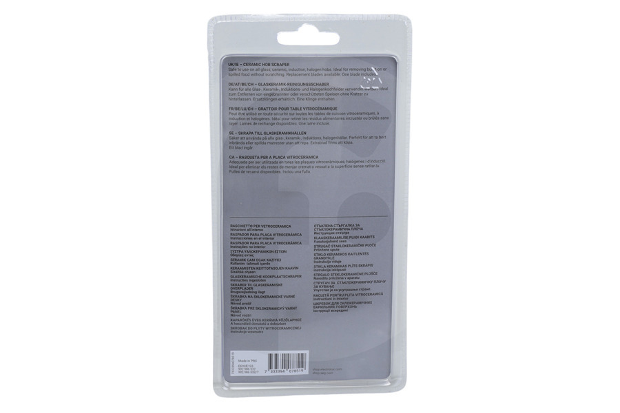 Elektro helios Cocina & Encimera E6HUE102 Vitrocerámica raspador