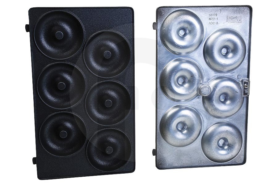 Tefal Grill apparaat XA801112 Donutplaten Snack Collection