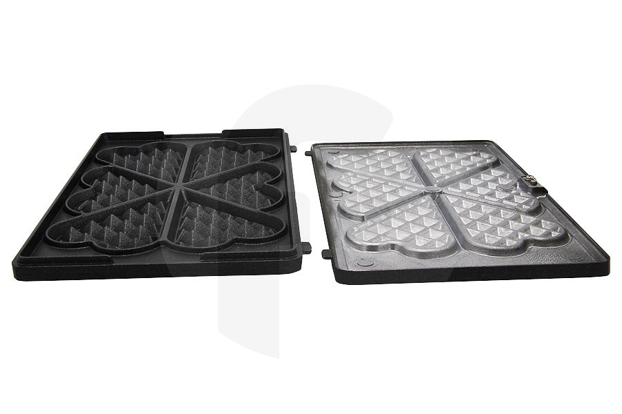 Tefal Grill apparaat XA800612 Snack Collection Hartvormige Wafels