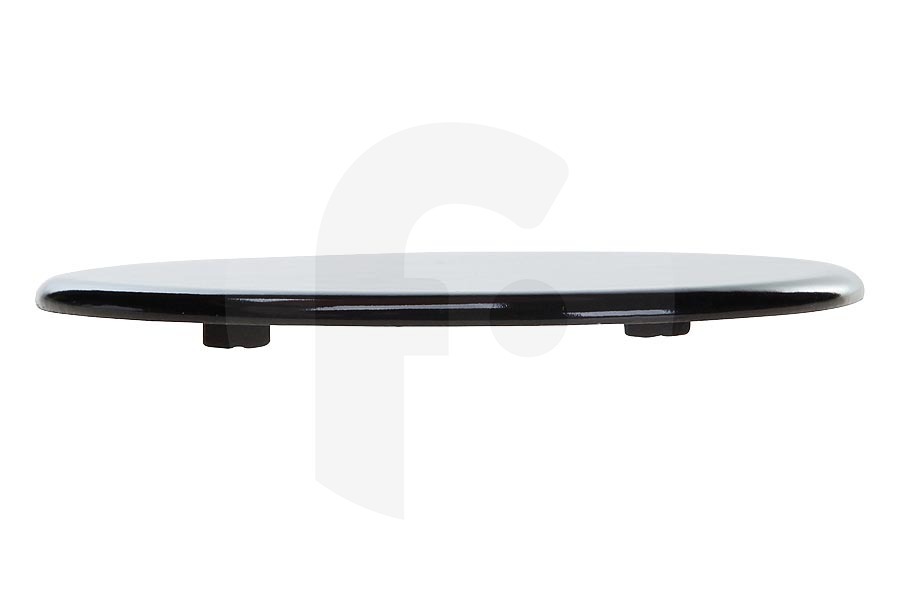 Integra Cocina & Encimera Tapa del quemador fuerte, negro