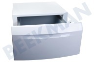 AEG 9029802114 E6WHPED4 Premium Droogtrommel Sokkel met Lade geschikt voor o.a. Wasmachine en droger