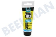 Bison 7000983  Wood Max Transparent Power 85gr geschikt voor o.a. Hout, Houtconstructielijm