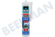 Bison 6302411  Super Silicone Sanitair geschikt voor o.a. Sanitair, Waterbestendig