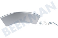 Alternative 4055186482 Waschmaschine Türgriff geeignet für u.a. L79484EFL, L87695WD, WTSL4E201 Komplett-Set, Grau geeignet für u.a. L79484EFL, L87695WD, WTSL4E201