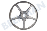Samsung DC6600936A DC66-00936A Waschmaschinen Riemenscheibe geeignet für u.a. WW10N643RPW/EG, WW10T504AAE, WW80M76NN2A, WW80T756ABH Doppelantrieb geeignet für u.a. WW10N643RPW/EG, WW10T504AAE, WW80M76NN2A, WW80T756ABH