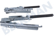 AEG 4055943106  Scharnier geschikt voor o.a. FHK74707P, KHGB9400L Van deur, links en rechts geschikt voor o.a. FHK74707P, KHGB9400L