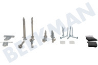 Zelmer 00618833 Spülmaschine Montagesatz geeignet für u.a. SMI40E05EU, SN55E602EU, SBV40E50EU komplett geeignet für u.a. SMI40E05EU, SN55E602EU, SBV40E50EU