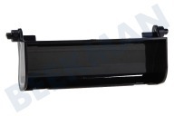 Smeg 764730237 Afwasmachine Handgreep geschikt voor o.a. DD410, DF410, LSA4547 Van deur -zwart- geschikt voor o.a. DD410, DF410, LSA4547