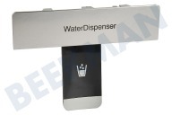 Beko 4902830800  Hendel WaterDispenser geschikt voor o.a. GN16323DXR, GN163220S