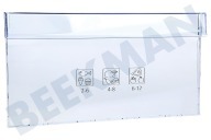 Beko 5906370500 Koelkast Front geschikt voor o.a. FNE290E, RFNE270K Van vrieslade geschikt voor o.a. FNE290E, RFNE270K