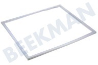 Afdichtingsrubber geschikt voor o.a. KGIC 633-2733-2743 500 x 540mm -wit- druk