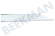 Glasplaat geschikt voor o.a. WBE3413AS, WTE3111W 490x320mm met strip
