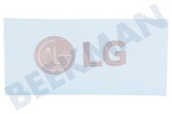 LG MFT62346511 IJskast LG Logo Sticker geschikt voor o.a. Diverse modellen