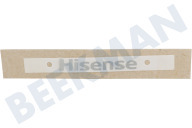 Hisense HK1501596 IJskast Hisense Logo Sticker geschikt voor o.a. Diverse modellen