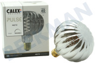 Calex 2101002800 Metz Smokey Pulse  Ledlamp 4W 2200K E27 Dimbaar geschikt voor o.a. E27 4W 40Lm 2200K Dimbaar