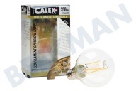 Calex  474482 Calex LED volglas Filament Kogellamp Helder 3,5W 350lm geschikt voor o.a. E14 P45 Helder Dimbaar