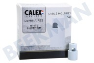 Calex  940092 Calex Plafondhouder, Wit Aluminium