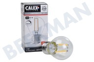 Calex  1101004600 LED volglas Filament Kogellamp Helder 3,5W E27 geschikt voor o.a. E27 G45 Helder Dimbaar