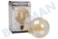 Calex  1001000900 LED Volglas Flex Filament Globelamp E27 3,8W geschikt voor o.a. E27 Dimbaar 3,8W 250lm 2100K G95