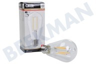 Calex  1101001600 LED volglas Filament Rustieklamp 3,5W E27 geschikt voor o.a. E27 ST64 Dimbaar