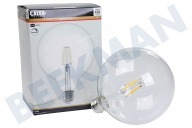 Calex  1101003100 LED volglas Filament Globelamp 4,5W E27 geschikt voor o.a. E27 GLB125 Dimbaar