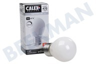 Calex  1101004800 LED Volglas Filament Softline Kogellamp 4,5W E27 geschikt voor o.a. E27 G45 Softline Dimbaar