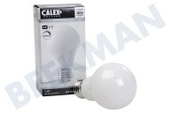 Calex  1101007400 Volglas Filament Standaardlamp Softline 9W E27 geschikt voor o.a. E27 9W 1055Lm 240V 2700K Dimbaar