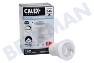 Calex  1901000600 COB LED GU10 lamp 4W 3000K Dimbaar geschikt voor o.a. 246Lm 3000K 4W 35mm