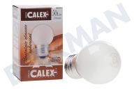 Calex  408502 Calex Kogel-nacht lamp 240V 10W 50lm E27 mat geschikt voor o.a. E27 P45 Dimbaar