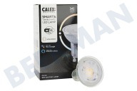 Calex 429117  Smart LED Reflector lamp GU10 CCT Dimbaar geschikt voor o.a. 220-240V, 5W, 345lm, 2200-4000K