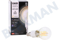 Smart LED Filament Clear Kogellamp E14 Dimbaar