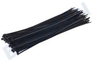 Universeel 006666  Bundelbandjes geschikt voor o.a. Tiewrap 370x4,8 mm zwart geschikt voor o.a. Tiewrap