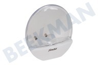 Alecto ANV18 ANV-18  Lampje geschikt voor o.a. LED 0,9W Nachtlampje Blauwe LED geschikt voor o.a. LED 0,9W