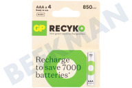 LR03 ReCyko+ AAA 850 - 4 oplaadbare batterijen