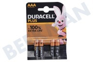 Duracell 15034998  AAA Duracell AAA Plus Power Alkaline Batterij geschikt voor o.a. AAA potlood