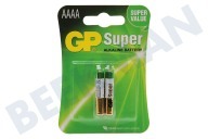 GP 03025AC2  LR61 Super Alkaline AAAA geschikt voor o.a. Super Alkaline