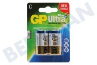 GP 03014AUP-U2  LR14 Ultra Plus Alkaline C geschikt voor o.a. Engelse staaf Ultra Plus Alkaline