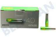 GP GPSUP24A955C40 LR03 AAA batterij GP Super Alkaline Multipack 1,5V 40 stuks geschikt voor o.a. Potlood Super Alkaline