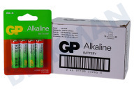 GP GPALK15A756C4 LR06 AA batterij GP Alkaline 1,5V geschikt voor o.a. Penlite Alkaline