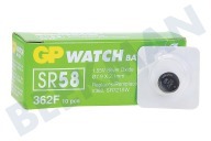 GP GP362LOD581A1  SR58 362 GP horloge batterij geschikt voor o.a. SR58 362 SR721SW