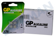 GP GP76ASTD473C4 LR44 GP horloge batterij - 4 stuks geschikt voor o.a. A76 V13GA L1154 Alkaline