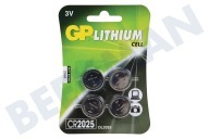 GP GPCR2025STD350C4  CR2025 CR2025 GP Lithium knoopcel 3V geschikt voor o.a. DL2025 Lithium