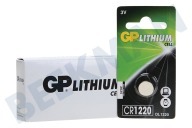 GP GPCR1220STD346C1  CR1220 Lithium CR1220 geschikt voor o.a. CR1220 DL1220
