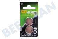 GP GPCR2025STD208C2 CR2025  Batterij geschikt voor o.a. DL2025 Lithium Knoopcel CR2025 3V geschikt voor o.a. DL2025 Lithium