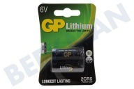 GP GP2CR5STD109C1  2CR5 Photo battery 2CR5 geschikt voor o.a. DL245