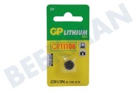 GP GPCR1/3NSTD175C1  CR11108 Lithium CR11108 - 1 knoopcel geschikt voor o.a. CR11108 DL1/3N