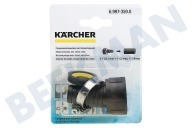 Karcher 69973590  6.997-359-0 Pompconnector voor 3/4" en 1" slang geschikt voor o.a. 3/4", 1"